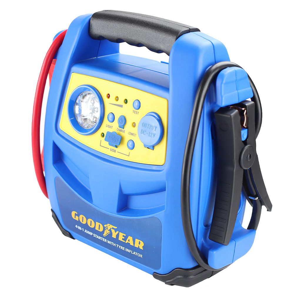 GOODYEAR 4 IN 1 JUMP STARTER WITH AIR COMPRESSOR