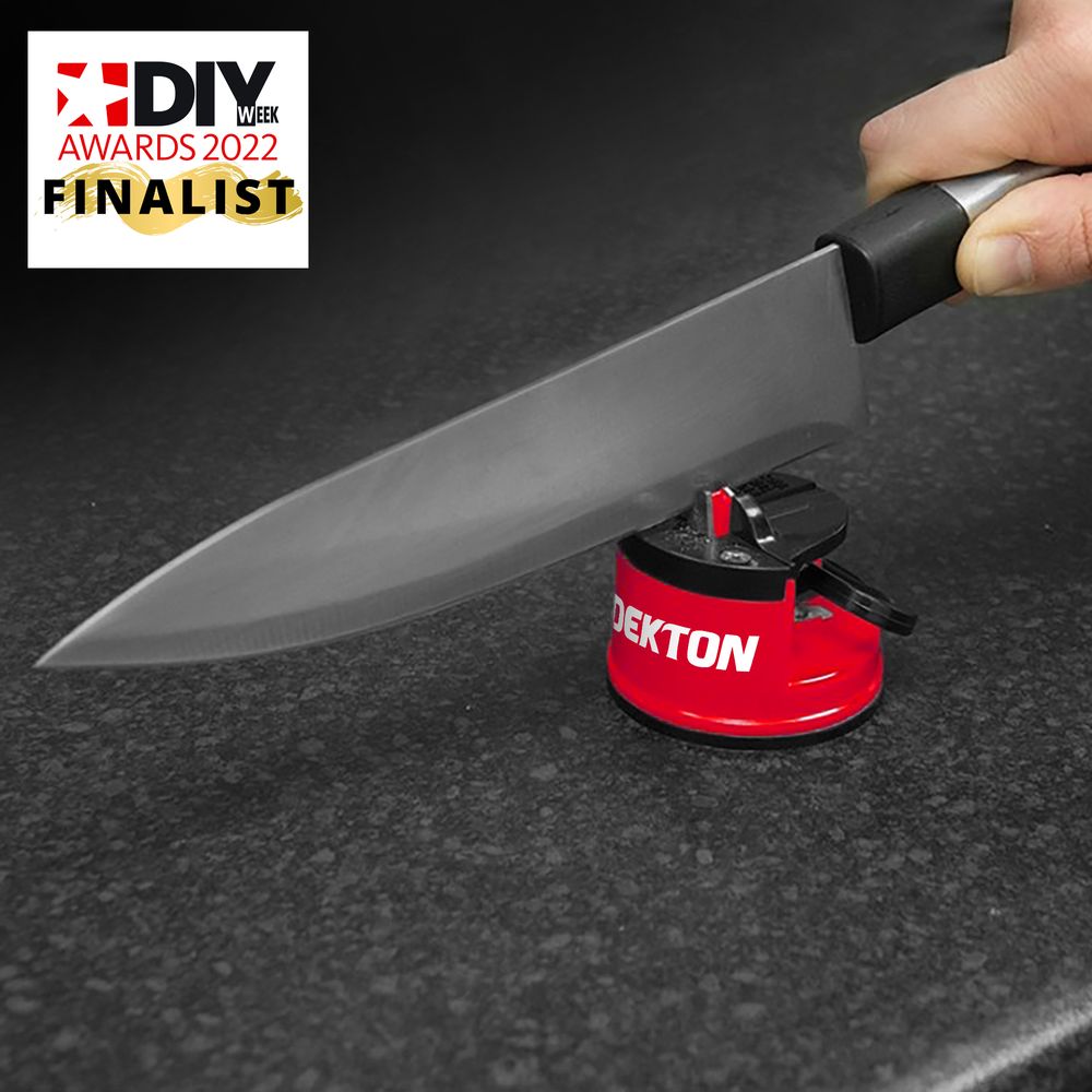 Dekton Knife Sharpener Stone - Double Sided Fine / Coarse Sharpening  Kitchen