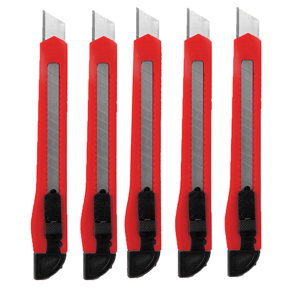 DEKTON 5PC SNAPOFF KNIFE SMALL Dekton Tools