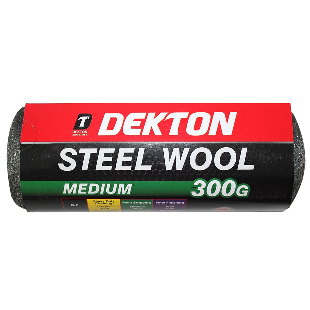 Dekton 300g Steel Wire Wool Fine Medium Or Coarse For Rust Brass Copper  Metal