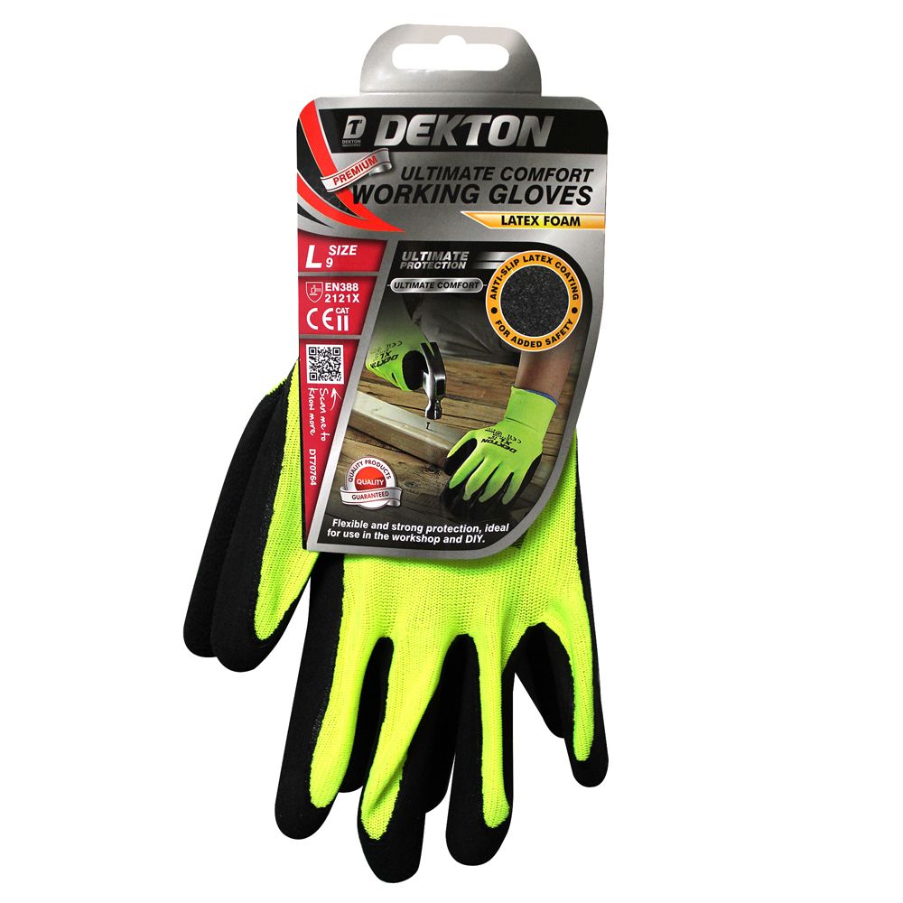 Cotton 2 Assorted Colors w Darice HandMaster® Garden Gloves 